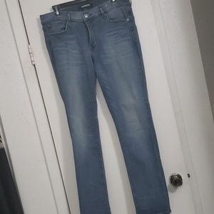 JEANS STRETCH, CROPPED LEGGINGS MID RISE